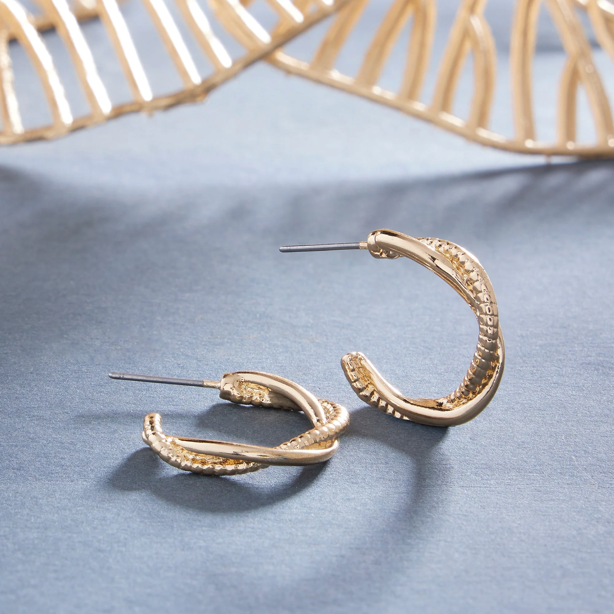 H Pressed Flower Wrap Ring